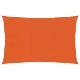 Sunshade Sail 160 g/m² Orange 2x3.5 m HDPE