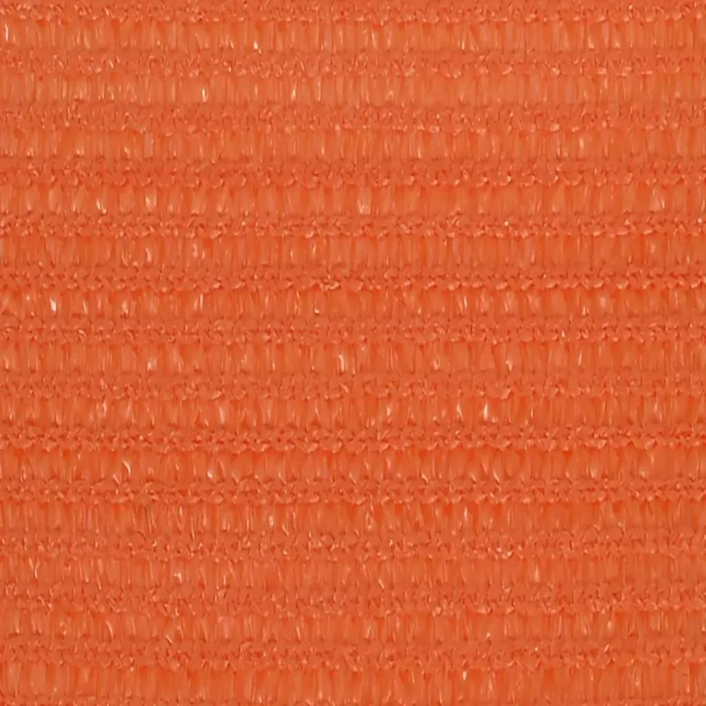 Sunshade Sail 160 g/m² Orange 3.5x3.5x4.9 m HDPE