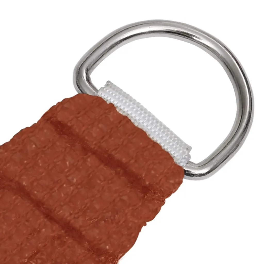 Sunshade Sail 160 g/m² Terracotta 2.5x3.5 m HDPE