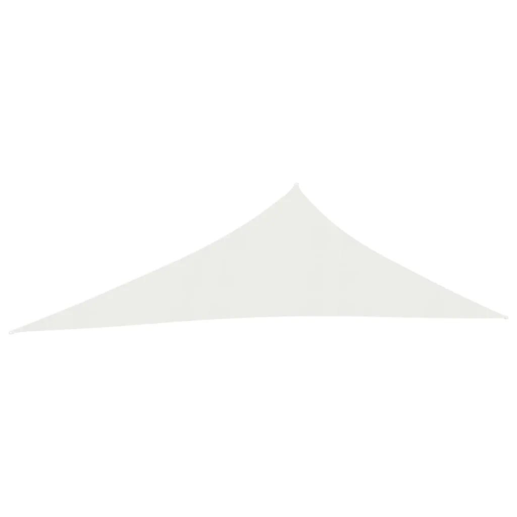 Sunshade Sail 160 g/m² White 3x4x5 m HDPE