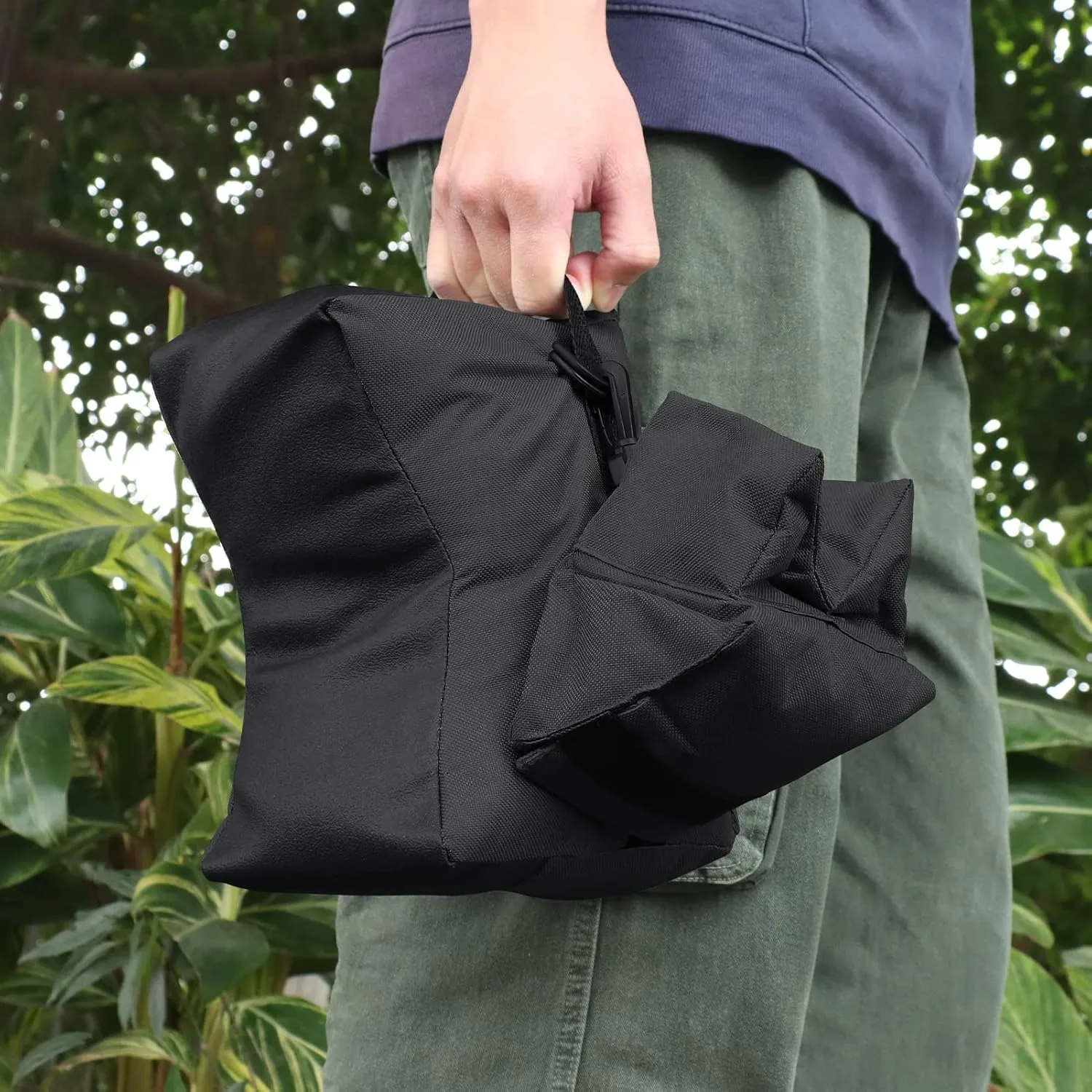 Twod Outdoor Shooting Rest Bags - Target Sports Bench Rest with Front & Rear Support SandBag Stand Holders for Gun Rifle Shooting Hunting Photography - Unfilled