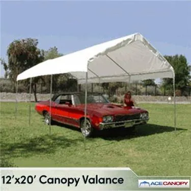 Valance Tarp Canopy 12' x 20'