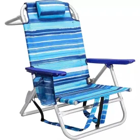 VITESSE Backpack Beach Chairs for Adults,Camping Chairs with Headrest