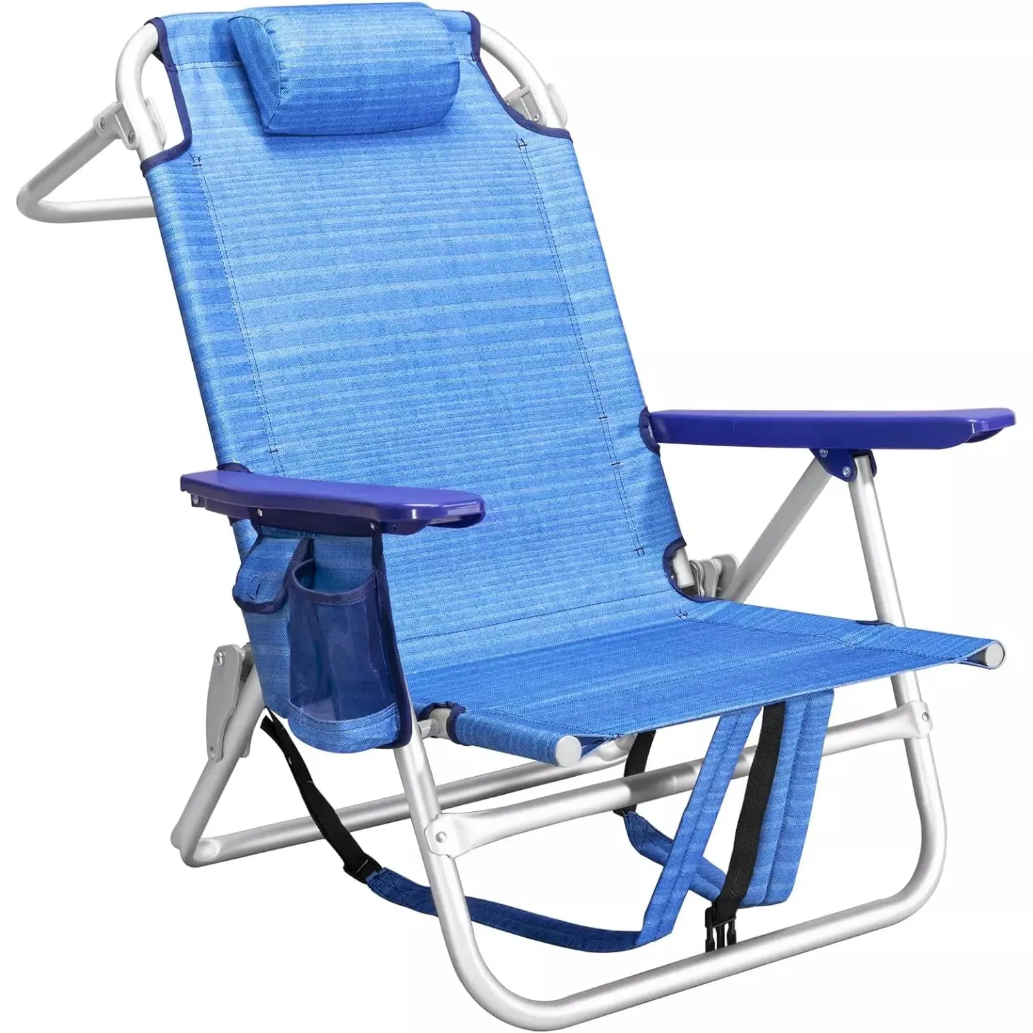 VITESSE Backpack Beach Chairs for Adults,Camping Chairs with Headrest