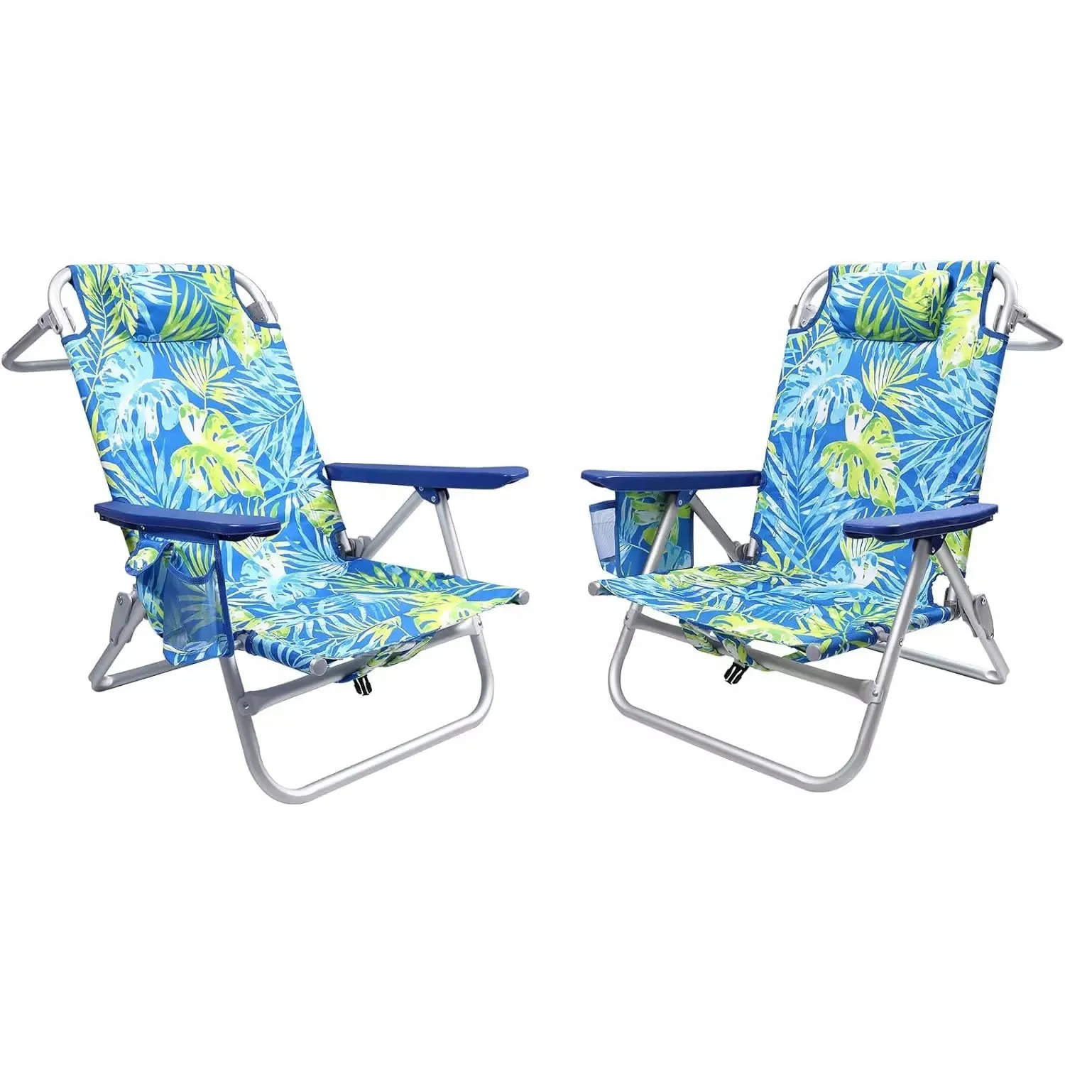 VITESSE Backpack Beach Chairs for Adults,Camping Chairs with Headrest