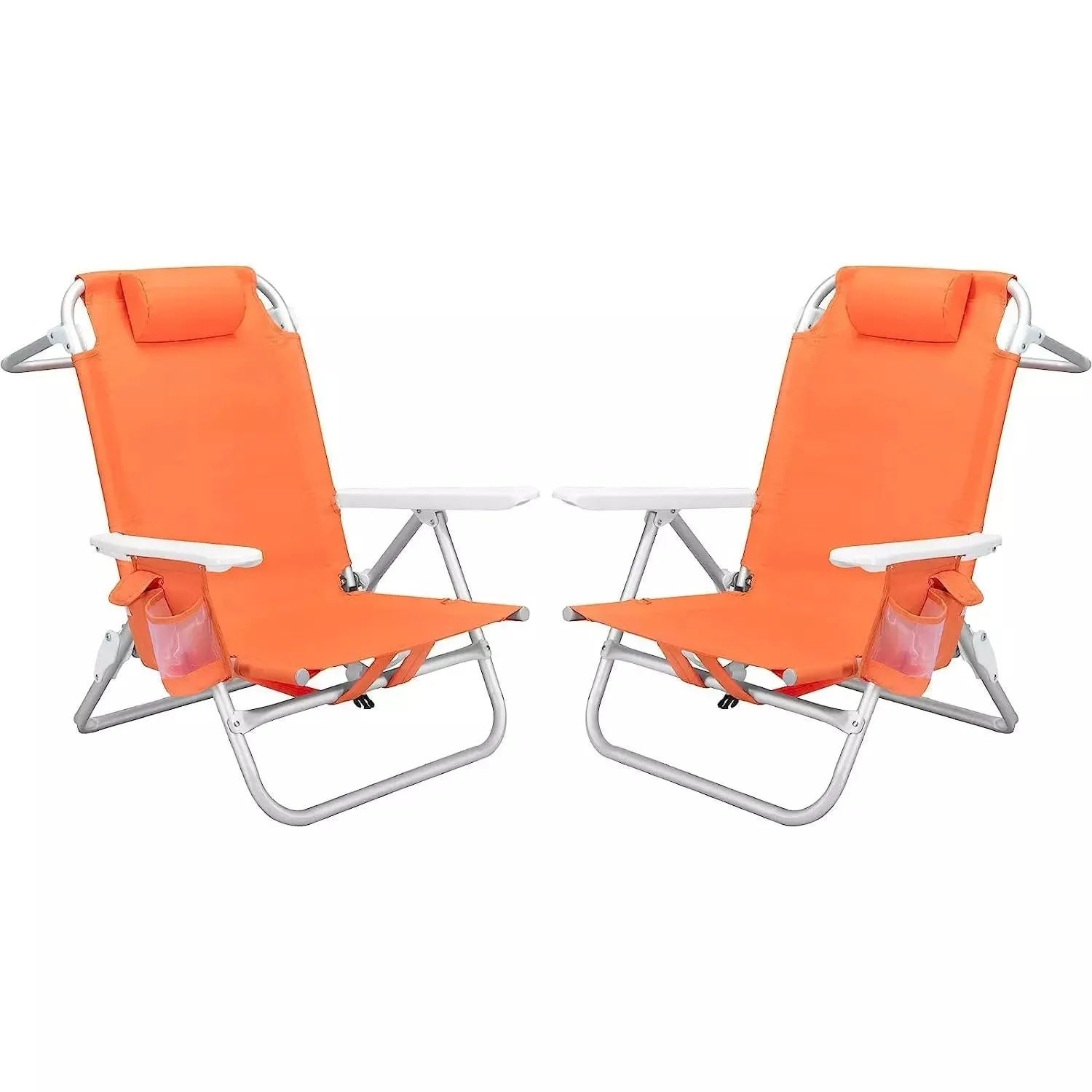 VITESSE Backpack Beach Chairs for Adults,Camping Chairs with Headrest