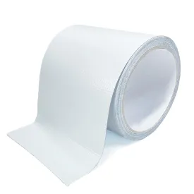 Waterproof Repair Tape for Awning, 4IN x 20FT Outdoor Canvas Tarp Repair Tape, Tent, Boat Covers, Canopy, Sail Tape, Tear Repair Patch Kit, Heavy Duty UVproof, White