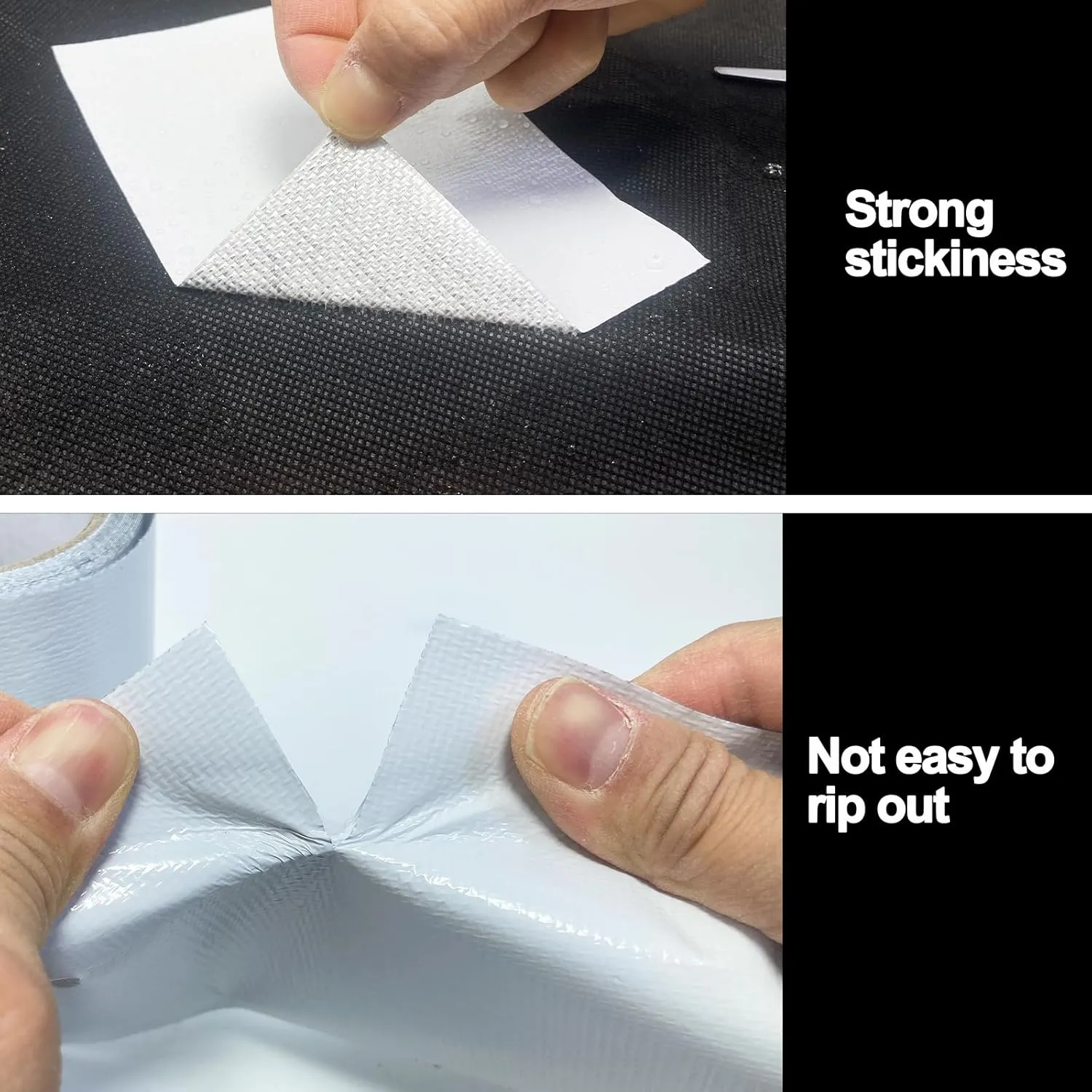 Waterproof Repair Tape for Awning, 4IN x 20FT Outdoor Canvas Tarp Repair Tape, Tent, Boat Covers, Canopy, Sail Tape, Tear Repair Patch Kit, Heavy Duty UVproof, White
