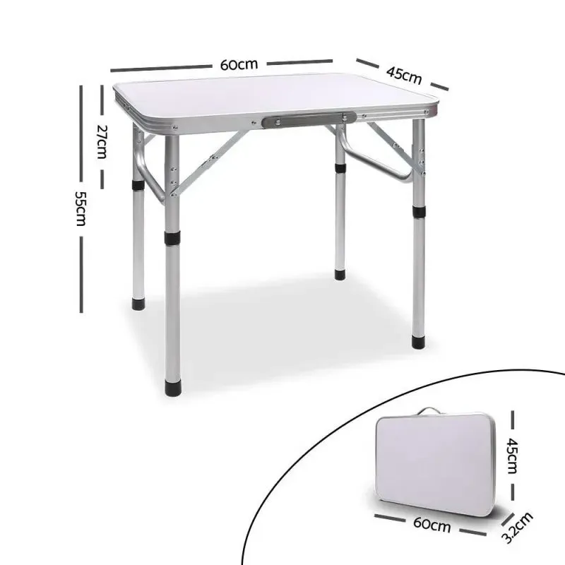 Weisshorn Portable Folding Camping Table | 60cm