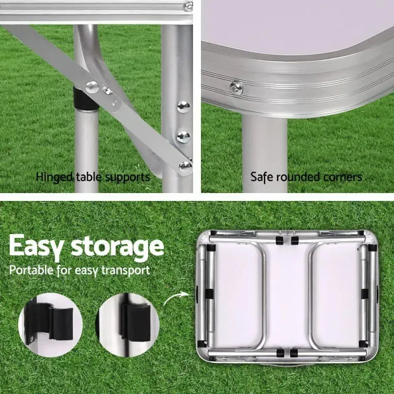 Weisshorn Portable Folding Camping Table | 60cm